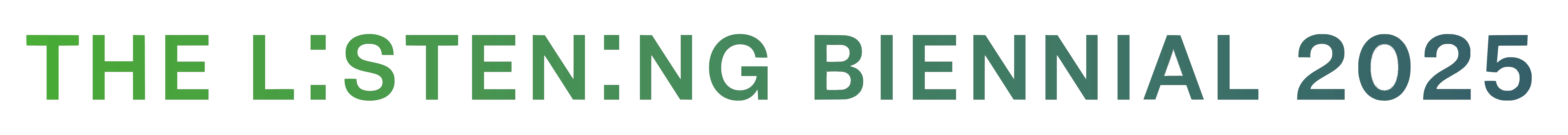 Listening Biennial 2025